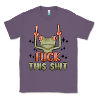 Lavender fuck this shit Classic Tee - MaliasSmallBusiness