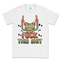 White fuck this shit Classic Tee - MaliasSmallBusiness