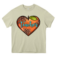 Mossy teacher heart Heavy Core Tee - JahusDesignShop