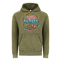 Vintage Olive tu eres inspiration Vintage Hoodie - MaliasSmallBusiness