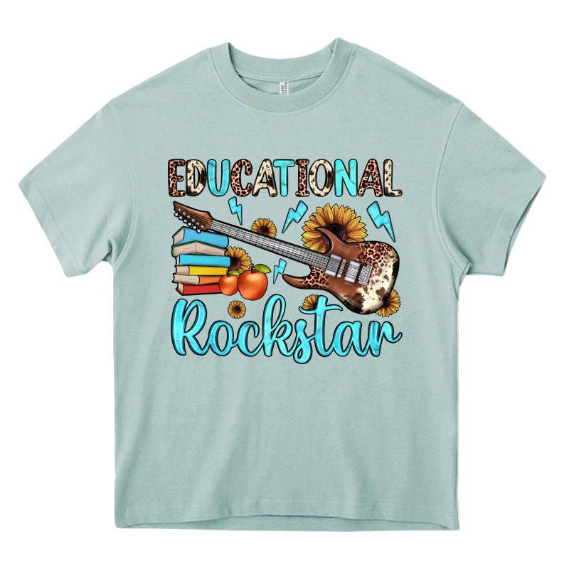 Educational Rockstar Heavy Core Tee by JahusDesignShop | Teevron