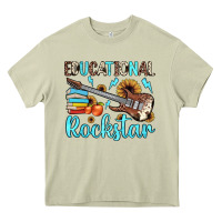 Mossy educational rockstar Heavy Core Tee - JahusDesignShop