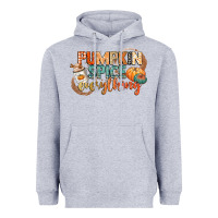 Heather Grey pumpkin spice everything Heavyweight Hoodie - CowGirlArtShop