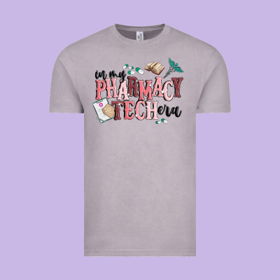 In My Pharmacy Tech Era Vintage Tee Designed By Maliassmallbusiness