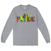 Heather Grey Western Pride Long Sleeve Tee - BundleAndBundleShop
