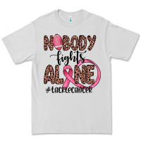 Dove Grey nobody fights alone #tacklecancer Premium Tee - JahusDesignShop