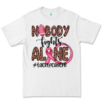 White nobody fights alone #tacklecancer Premium Tee - JahusDesignShop
