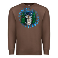 Chestnut cozy season Premium Sweatshirt - CowGirlArtShop