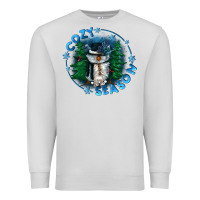 Dove Grey cozy season Premium Sweatshirt - CowGirlArtShop