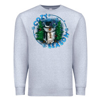 Heather Grey cozy season Premium Sweatshirt - CowGirlArtShop
