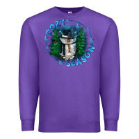Purple cozy season Premium Sweatshirt - CowGirlArtShop
