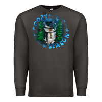 Smoke cozy season Premium Sweatshirt - CowGirlArtShop