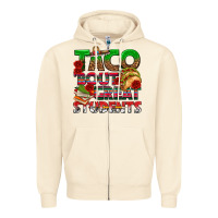 Sandshell Taco 'Bout Great Students Zipper Hoodie - texasbilliewilder