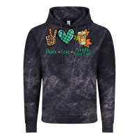 Cloud Black peace love pumpkin spice latte Vintage Hoodie - Jasminsmagicworld