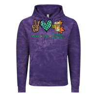 Cloud Purple peace love pumpkin spice latte Vintage Hoodie - Jasminsmagicworld