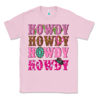 Bubblegum Pink pink howdy howdy howdy Classic Tee - NancyCooperArtShop