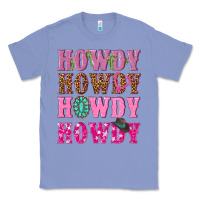 Colony Blue pink howdy howdy howdy Classic Tee - NancyCooperArtShop