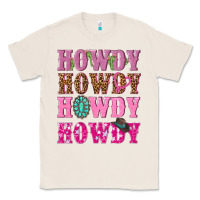Natural pink howdy howdy howdy Classic Tee - NancyCooperArtShop