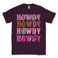 Plum pink howdy howdy howdy Classic Tee - NancyCooperArtShop