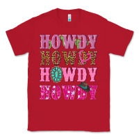 Red pink howdy howdy howdy Classic Tee - NancyCooperArtShop