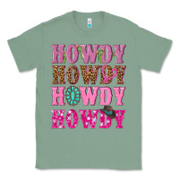 Sage pink howdy howdy howdy Classic Tee - NancyCooperArtShop