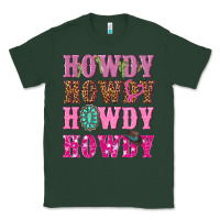 Sports Green pink howdy howdy howdy Classic Tee - NancyCooperArtShop