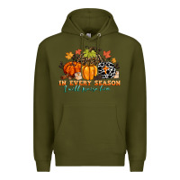 Army Green in every season i will praise him Premium Hoodie - CowGirlArtShop