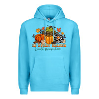 Ocean Blue in every season i will praise him Premium Hoodie - CowGirlArtShop