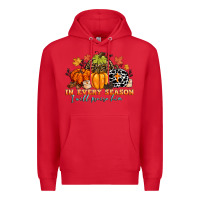 Red in every season i will praise him Premium Hoodie - CowGirlArtShop
