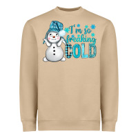Mushroom i'm so freaking cold bbs Heavyweight Sweatshirt - BundleAndBundleShop