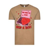 Vintage Coffee heart record player Vintage Tee - MaliasSmallBusiness