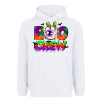 White boo crew Heavyweight Hoodie - CowGirlArtShop