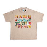 French Oak its me hi im the teacher its me nca Urban Heavy Tee - NancyCooperArtShop