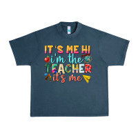 Midnight Navy its me hi im the teacher its me nca Urban Heavy Tee - NancyCooperArtShop