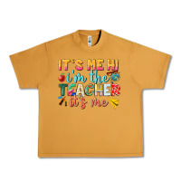 Peanut Butter its me hi im the teacher its me nca Urban Heavy Tee - NancyCooperArtShop