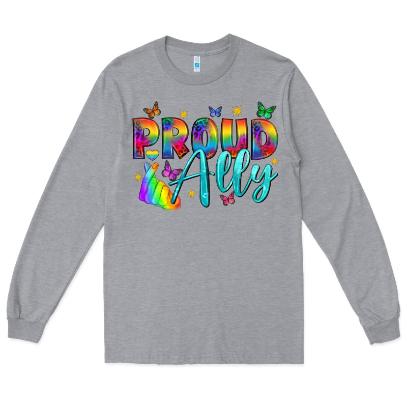 Western Proud Ally Long Sleeve Tee by BundleAndBundleShop | Teevron