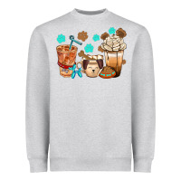 Dog Coffee Cups With  Food Container Bbs Heavyweight Sweatshirt | Teevron