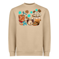 Mushroom dog coffee cups with  food container bbs Heavyweight Sweatshirt - BundleAndBundleShop
