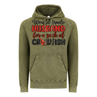 Vintage Olive would trade husband for a sack of crawfish Vintage Hoodie - MaliasSmallBusiness
