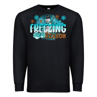 Black freezing season Premium Sweatshirt - CowGirlArtShop