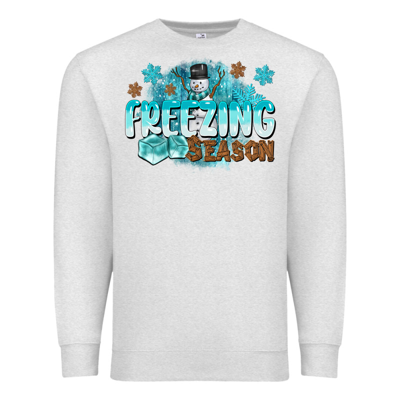 Freezing Season Premium Sweatshirt by CowGirlArtShop | Teevron