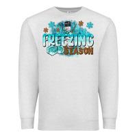 Oatmeal Heather freezing season Premium Sweatshirt - CowGirlArtShop