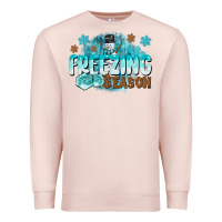 Pale Pink freezing season Premium Sweatshirt - CowGirlArtShop