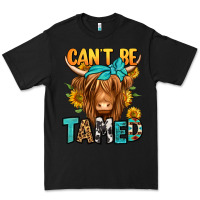 Black can't be tamed longhaired cow Premium Tee - Jasminsmagicworld