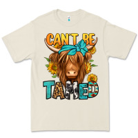 Bone can't be tamed longhaired cow Premium Tee - Jasminsmagicworld