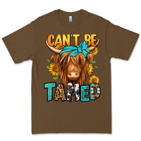 Cacao can't be tamed longhaired cow Premium Tee - Jasminsmagicworld