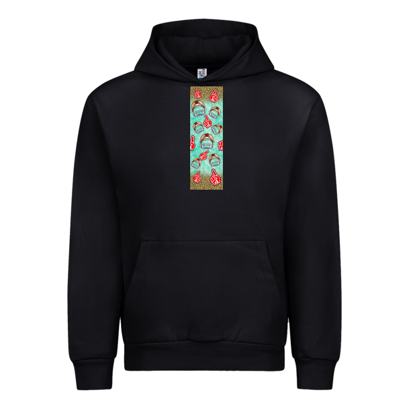 American Football With Lightning Bolt  Pen Wrap Urban Hoodie by BundleAndBundleShop | Teevron