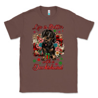 Chestnut Christmas life is better with a dachshund Classic Tee - JahusDesignShop