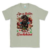 Matcha Christmas life is better with a dachshund Classic Tee - JahusDesignShop