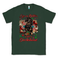 Sports Green Christmas life is better with a dachshund Classic Tee - JahusDesignShop